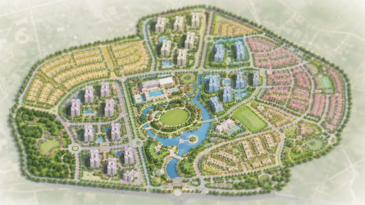 Lodha Hoskote master plan site layout